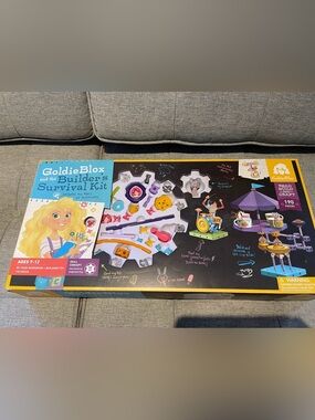 Retired GoldieBlox Builder’s Survival Kit COMPLETE 190-Piece STEM Set